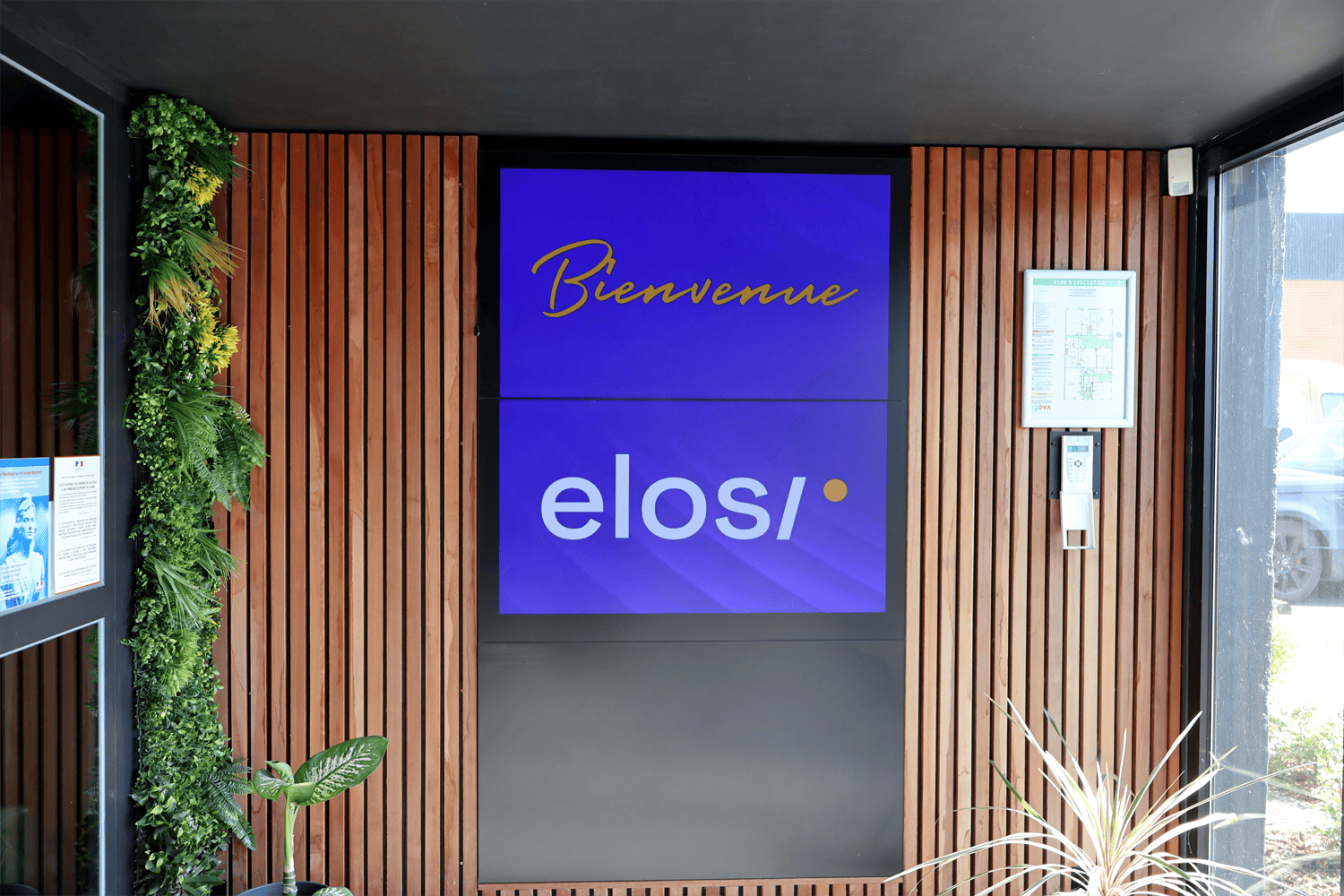 Accueil chaleureux chez Elosi