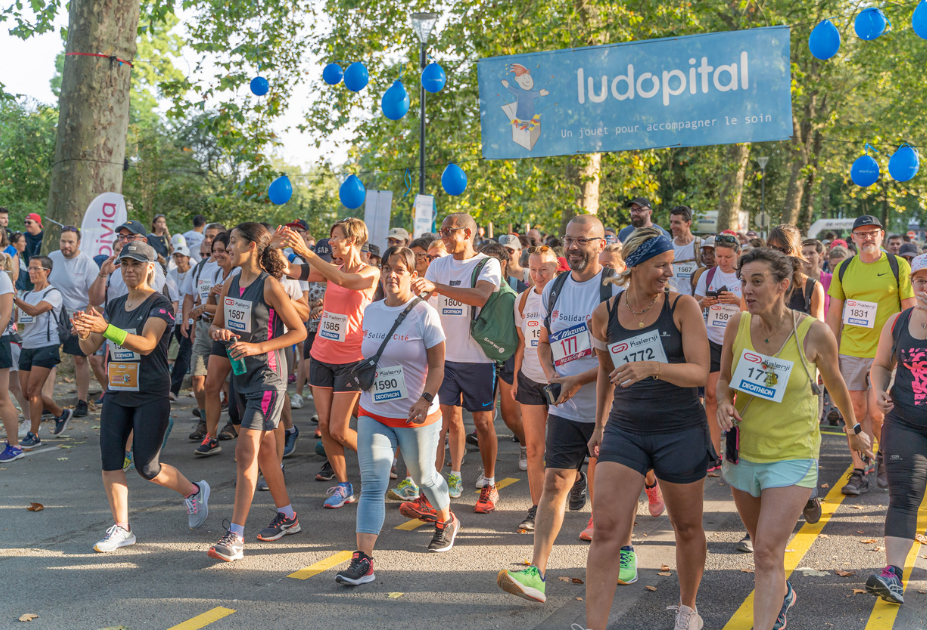 Elosi s’engage aux Foulées Ludopital !