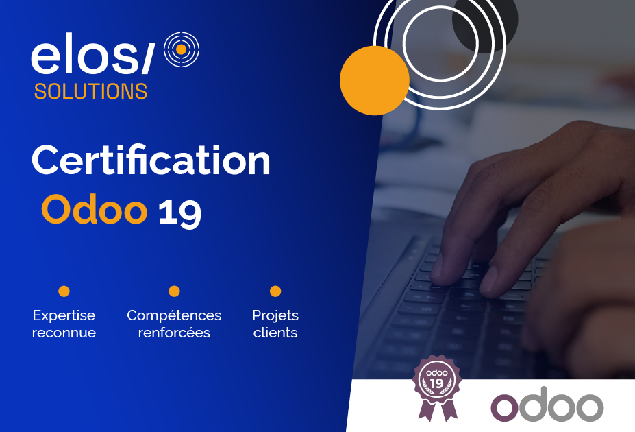 Certification Odoo 19 : deux consultants renforcent l’expertise Odoo d’Elosi